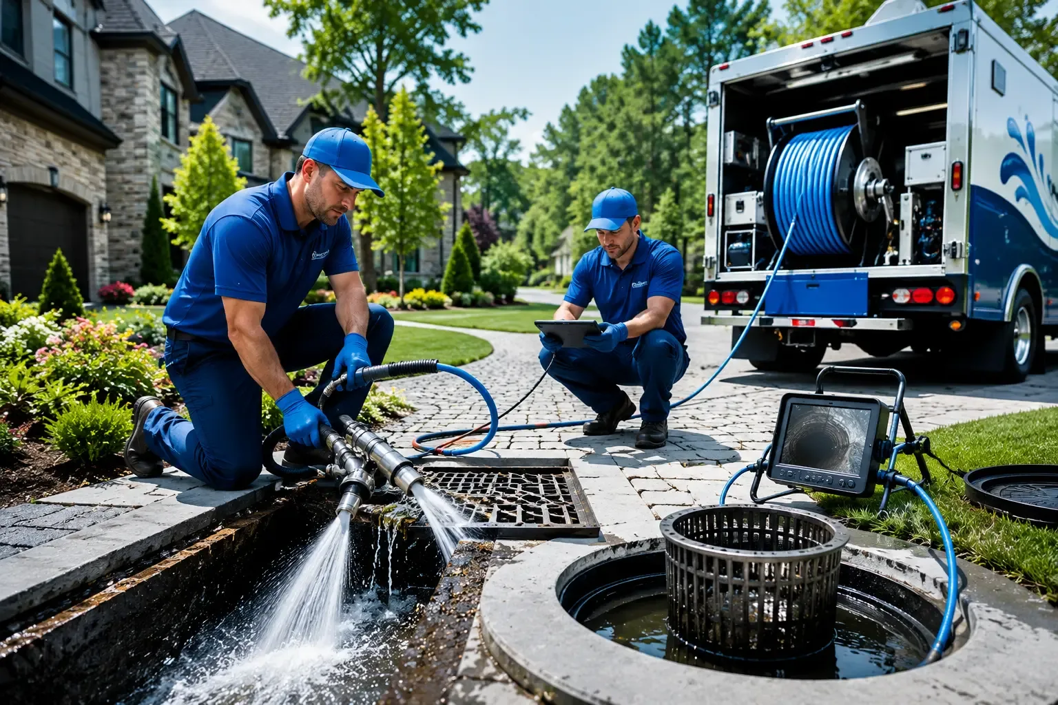 Local outdoor drain cleaning professionals in Estelline, TX